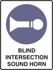 FS 4 — BLIND INTERSECTION SOUND HORN